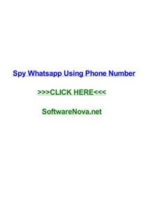 Free Trial for Whatsapp Spy